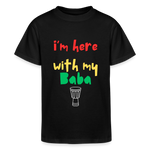 I'm here with my Baba Children's Tee - black