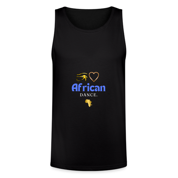 Eye of Heru Akoma African Dance Organic Tank - black