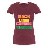 Women’s Premium T-Shirt - heather burgundy