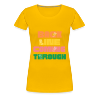 Women’s Premium T-Shirt - sun yellow