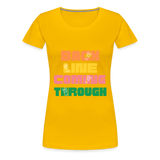 Women’s Premium T-Shirt - sun yellow