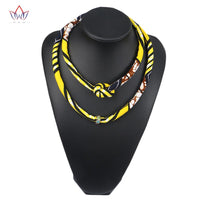 Ankara 2bl Layer Necklace