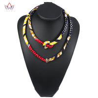 Ankara 2bl Layer Necklace