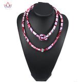 Ankara 2bl Layer Necklace