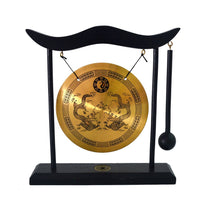 Brass Desktop Dragon Gong