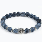 Owl Buddha Beads Bracelet - free + Shipping