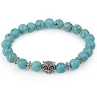 Owl Buddha Beads Bracelet - free + Shipping