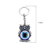 Evil Eye Owl Key Chain