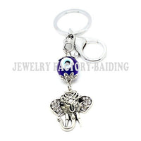 Evil Eye Owl Key Chain