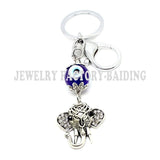 Evil Eye Owl Key Chain