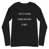 A Pot of Veggies Unisex Long Sleeve Tee