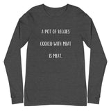 A Pot of Veggies Unisex Long Sleeve Tee