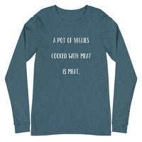 A Pot of Veggies Unisex Long Sleeve Tee