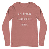 A Pot of Veggies Unisex Long Sleeve Tee