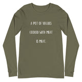 A Pot of Veggies Unisex Long Sleeve Tee