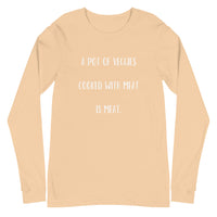 A Pot of Veggies Unisex Long Sleeve Tee