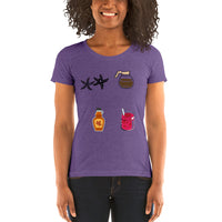 Ladies' Starfish/Coffee short sleeve t-shirt